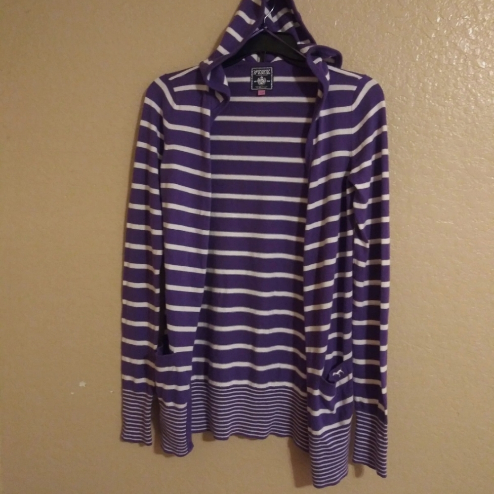 Pink Striped Cardigan!!